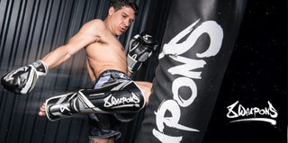 Calções de Kickboxing-Thai 8 Weapons Shift Cyber