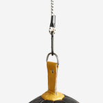 Bola de boxe com tirantes Leone DNA AT809 Preto-ouro