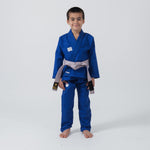 BJJ Gi criança Kingz Kore V2 IBJJF Azul