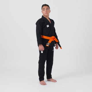 BJJ Gi criança Kingz Kore V2 IBJJF Preto