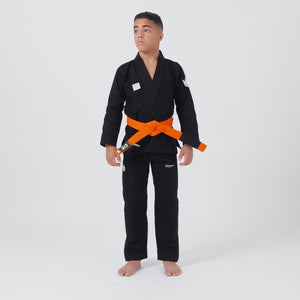 BJJ Gi criança Kingz Kore V2 IBJJF Preto