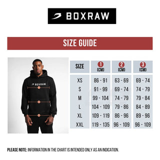 Casaco Boxraw Sparring Club Oversize com capuz e fecho