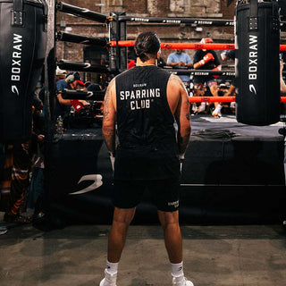 Canotta Boxraw Sparring Club Nero-Combat Arena