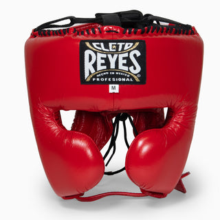 Capacete Cleto Reyes com parazigomas Vermelho