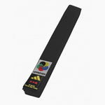 Cinto Adidas Elite WKF Preto com Kanji