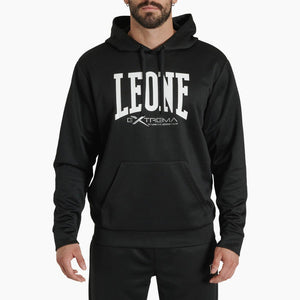 Camisola Leone Logo com capuz ABX119 Preto