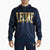 Sweatshirt Leone DNA com capuz ABX721 Azul