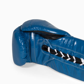 Luvas de Boxe Cleto Reyes Profissional CB2 Azul-preto com atacadores