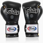 Luvas de Boxe Fairtex Mexican Estilo BGV9 Preto-amarelo