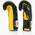 Luvas de Boxe Fairtex Mexican Estilo BGV9 Preto-amarelo