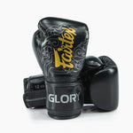 Luvas de Boxe Fairtex x Glory BGVG3 Preto-prata