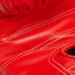 Guantoni Leone Sport Orlando Classico con velcro Rosso-Combat Arena