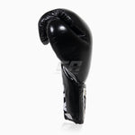 Luvas de Boxe Cleto Reyes Professional CB2 Preto-Prata com atacadores
