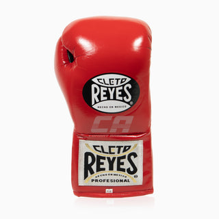 Luvas de Boxe Cleto Reyes Professional CB2 Vermelho-Preto com atacadores