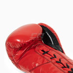 Luvas de Boxe Cleto Reyes Professional CB2 Vermelho-Preto com atacadores