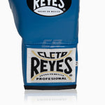 Luvas de Boxe Cleto Reyes Profissional CB2 Azul-preto com atacadores