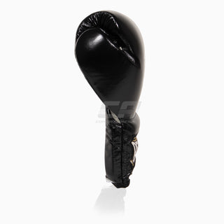 Luvas de Boxe Cleto Reyes Treino Tradicional CE4 Preto-prata com atacadores