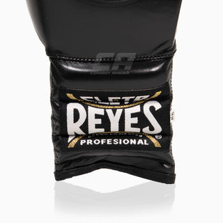 Luvas de Boxe Cleto Reyes Treino Tradicional CE4 Preto-prata com atacadores