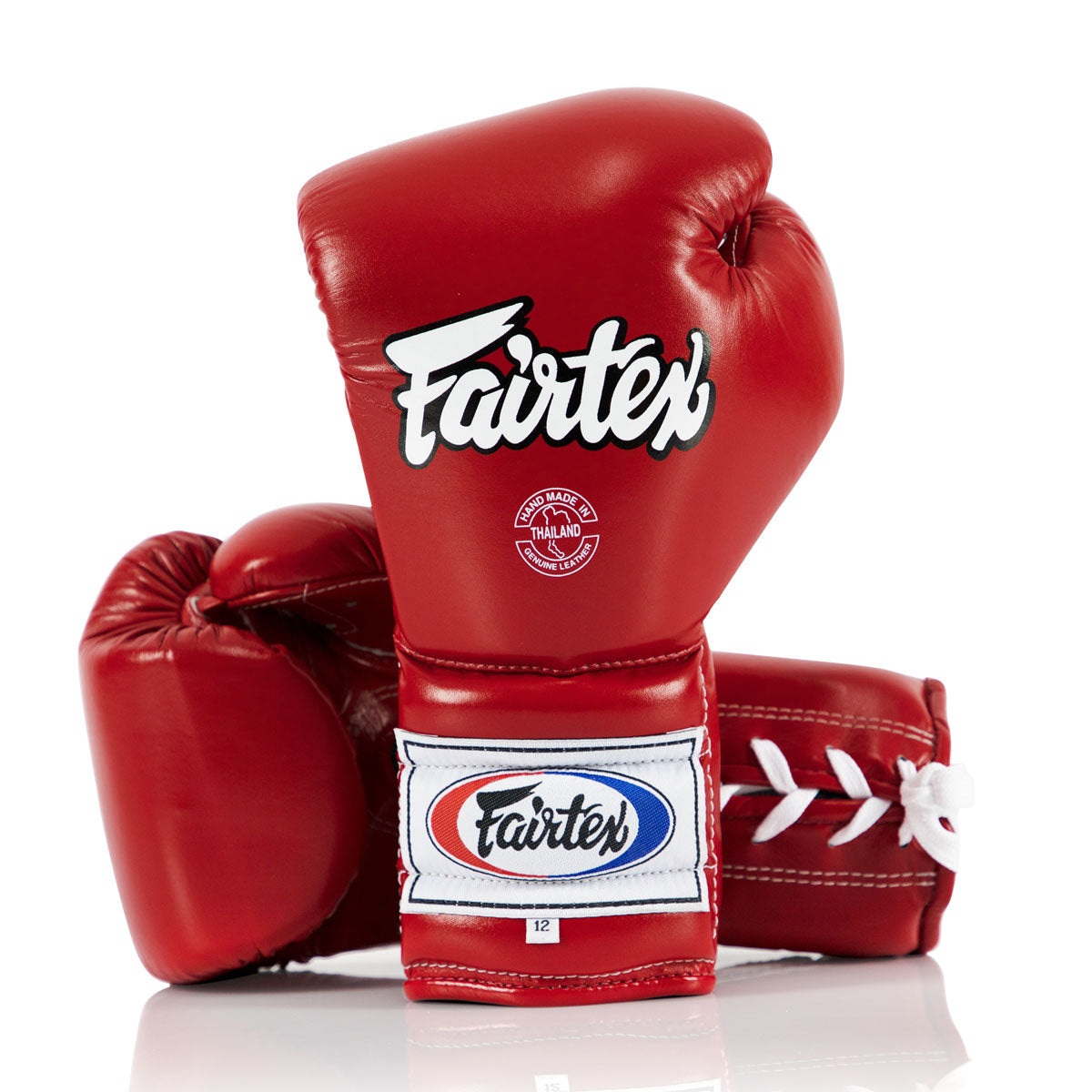 Luvas de Boxe Fairtex PRO Treinamento Mexican Estilo BGL7 Vermelho