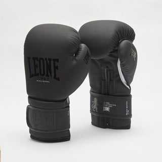 Luvas de Boxe Leone GN059 Preto-Branco