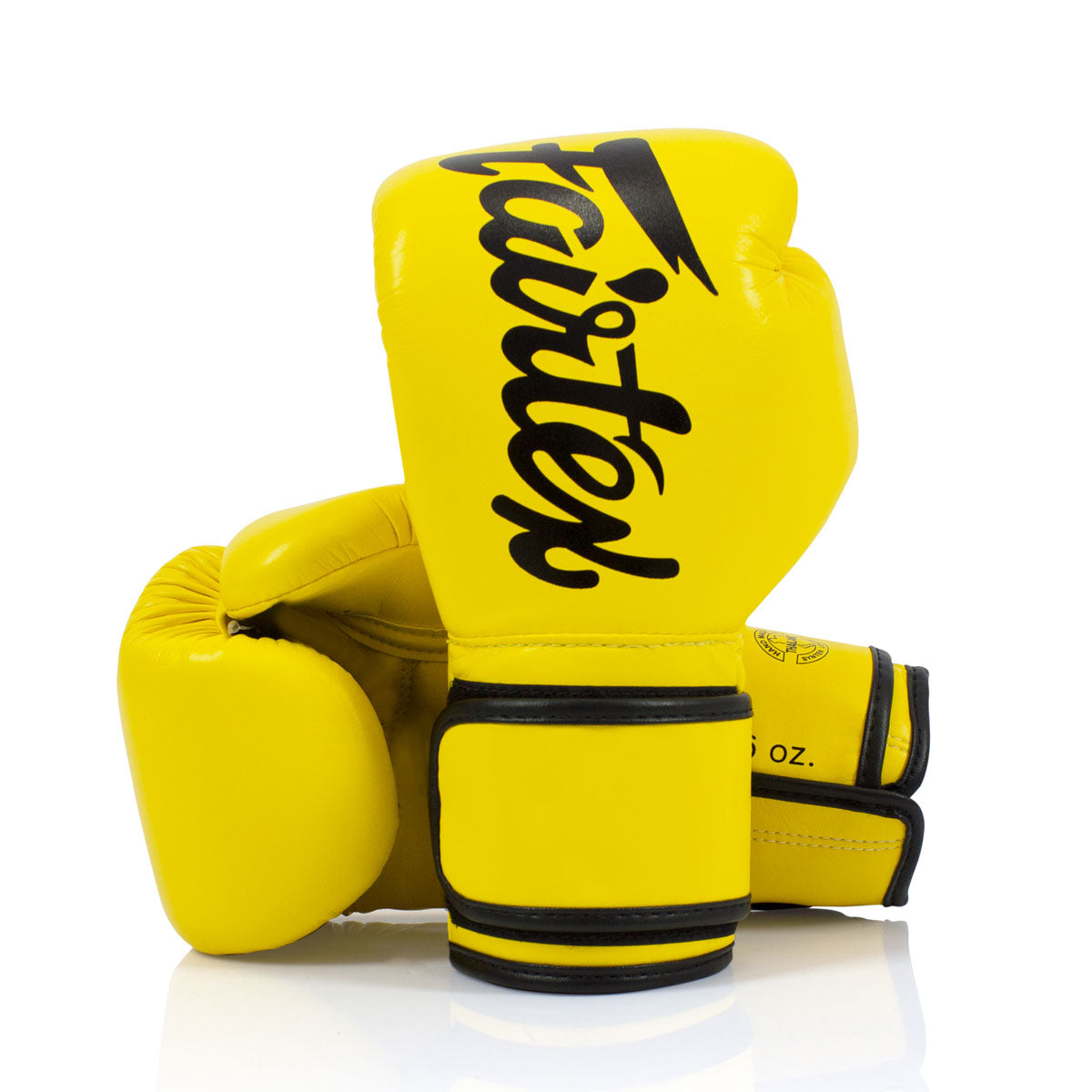Luvas de Muay Thai Fairtex BGV14 Amarelo