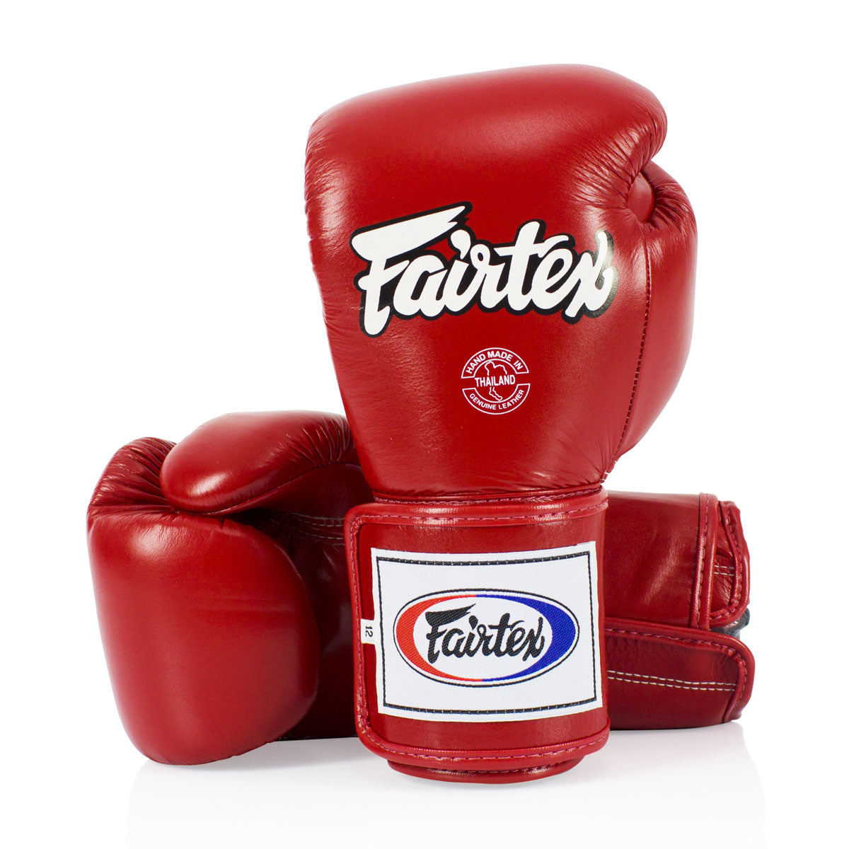 Luvas de Muay Thai Fairtex BGV5 Super Sparring Vermelho