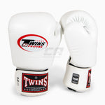 Luvas de Muay Thai Twins Special BGVL3 Branco