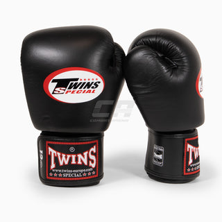 Luvas de Muay Thai Twins Special BGVL3 Preto