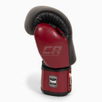 Luvas de Muay Thai Twins Special BGVL3 Preto-vinho