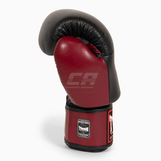 Luvas de Muay Thai Twins Special BGVL3 Preto-vinho