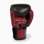 Luvas de Muay Thai Twins Special BGVL3 Preto-vinho