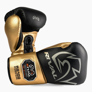 Luvas de Boxe Rival Sparring Profissional RS100 com atacadores