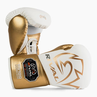 Luvas de Boxe Rival Sparring Profissional RS100 com atacadores