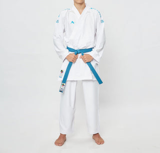 Fato karate Arawaza Kumite Deluxe Evo WKF Premiere League KIT (2 casacos + 1 calça)