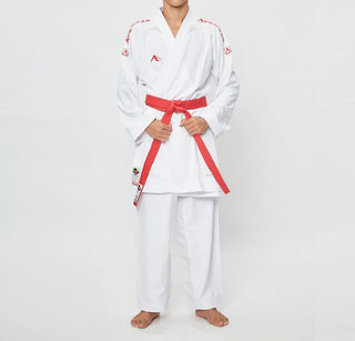 Fato karate Arawaza Kumite Deluxe Evo WKF Premiere League KIT (2 casacos + 1 calça)