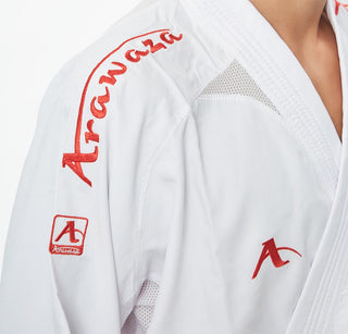 Fato karate Arawaza Kumite Deluxe Evo WKF Premiere League KIT (2 casacos + 1 calça)