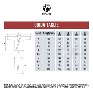 Fato karate Kata Tokaido Master Athletic WKF