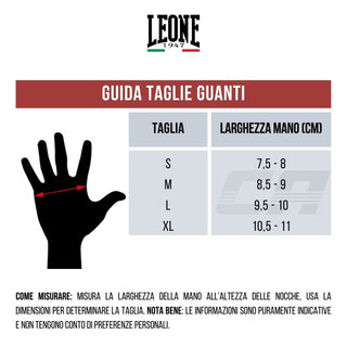 Luvas MMA Leone Black Edition GP121 7 oz