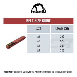 Cinturão BJJ Manto Motto Branco