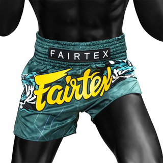 Calções kick-tailandeses Fairtex BS1952 Jungle Hunter