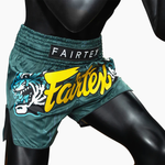 Calções kick-tailandeses Fairtex BS1952 Jungle Hunter