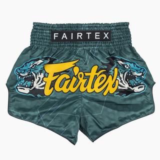 Calções kick-tailandeses Fairtex BS1952 Jungle Hunter