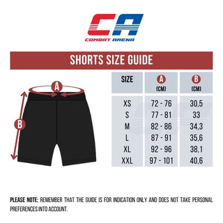 Calções de Kickboxing-Thai Combat Arena Shadow Warrior