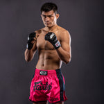 Calções de Kickboxing-Thai Fairtex BS1714 Rosa