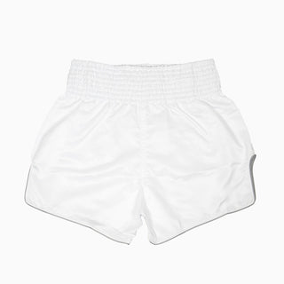 Calções de Kickboxing-Thai Fairtex BS1935B Tempestade Branca