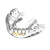 Protetor Bucal Opro Gold Self-Fit Aparelhos para aparelho