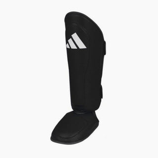 Caneleiras com para-pé Adidas Pro Kickboxing WAKO Preto-branco