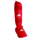 Caneleiras e Parapés Adidas Vermelho e Azul Homologados WKF