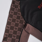 Rashguard Manto Tuff Luv mangas curtas preto