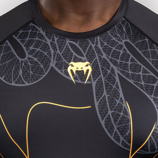Rashguard Venum Serpenti mangas compridas Preto